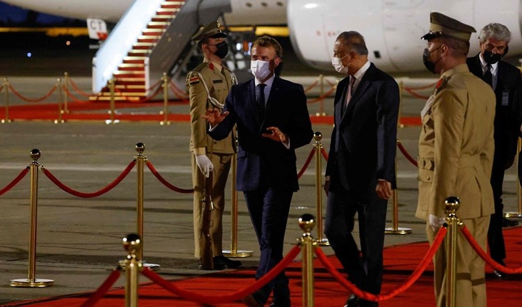 الكاظمي لماكرون: نطمح إلى تعاون أكبر في المجالات الاستخبارية والأمنية